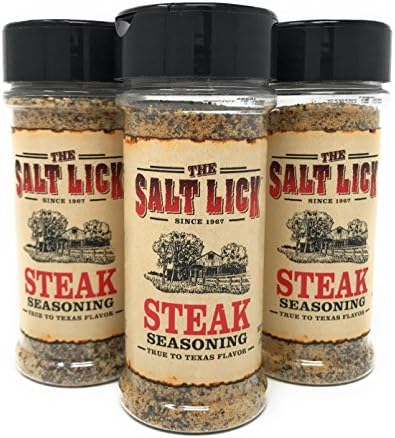 The Salt Lick Seasoning 4-5oz Bottle (Pack of 3) Select Flavor Below) (Beef 4oz)