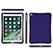 Fintie iPad 9.7 2018 2017 / iPad Air 2 / iPad Air Case - [Honey Comb Series] Light Weight Anti Slip Kids Friendly Shock Proof Silicone Protective Cover for iPad 6th / 5th Gen, iPad Air 1 2, Navy