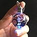 3D Crystal Ball Night LED Color Changing Lighting up Keychain