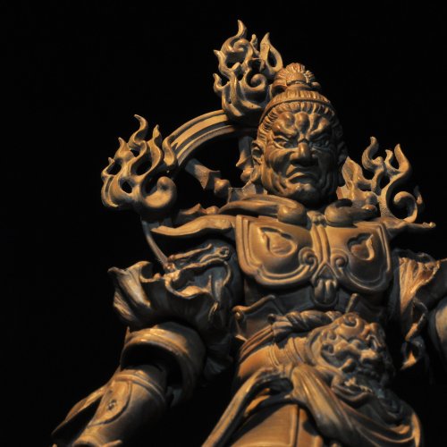 Kaiyodo Takeya Revoltech Action Figure: #002 Komokuten Wooden Version