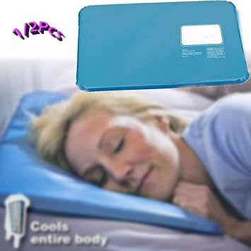 Amazon Com 2019 Summer Cooling Gel Pillow Insert Pad Mat Aid