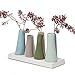 Chive - Pooley 2, Ceramic Flower Vase, 8-Tube Shape (Papaya, Yellow and Pink)