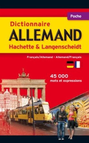 Dictionnaire Poche Hachette Langenscheidt - Bilingue Allemand Francais (French Edition) by Collectif