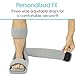Vive Plantar Fasciitis Night Splint Plus Trigger Point Stretch Wedges - Soft Leg Brace Support, Orthopedic Sleeping Immobilizer Stretch Boot (Small: Men's: Up to 5, Women's: Up to 6.5)