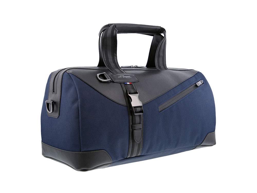 S.T. Dupont Defi Millenium Cosy Travel Bag - Black/Blue