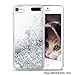 Maxdara Glitter iPod Touch 5 6 7 Case, iPod 5th 6th 7th Generation Case for Girls Children Liquid Bling Sparkle Pretty Case for iPod Touch 5th 6th 7th Generation (Silver)