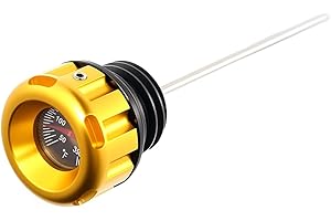 RUDYNESS Oil Temperature Dipstick Compatible for Harley 2017-2025 Touring Street Road Glide FLTRX FLHX (Gold)
