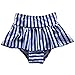 Jastore® Baby Girls Big Bowknot Stripe 2 Pieces Swimwear Swimsuits Beach Wear