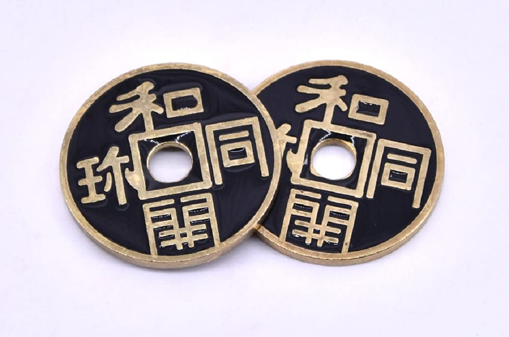 SUMAG Magic Tricks 1PC Japan Ancient Coin (Morgan Coin Size) Appearing Disappearing Coin Magie Props Accessories Close Up Illusion