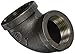 LDR Industries 310 E90-1 Elbow, 1-Inch, Black