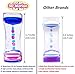 SD Motion - Floating Liquid Motion Bubbler Timer - Pack of 3 || Novelty & Fun Fidget Toy || Calm & Relaxing Desk Toy || Suitable for Anxiety, Autism Sensory Toys, ADHD Play
