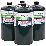 Bernzomatic 16.4 oz. Camping Propane Gas Cylinders (4-Pack)
