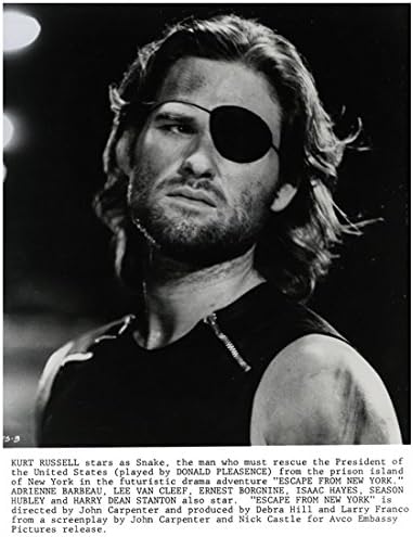 Kurt Russell Photo 8x10 Stargate Escape From New York Head Tilted At Amazon S Entertainment Collectibles Store