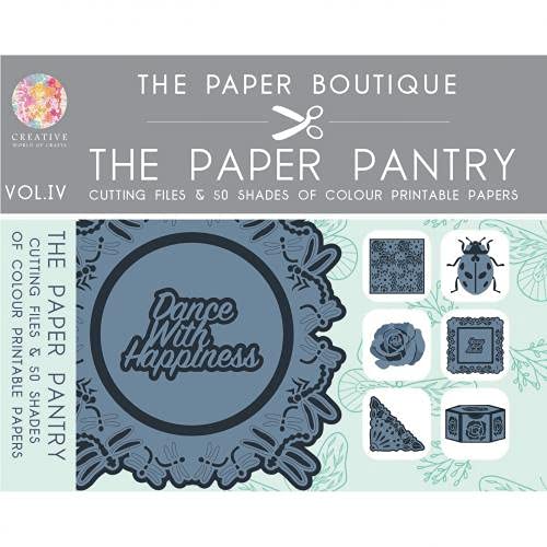 The Paper Boutique Paper Pantry-Cutting Files 4-USB Collection, Vol. IV