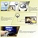 Indoor Antenna Chaowei DTA180G HD Antenna 50 Mile with Inline TV Antenna Amplifier,USB Powered Antenna with 16.5ft Long Coax Cable