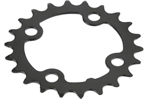 Culnflun 22t Bicycle Chainring High Strength Carbon Steel Replacement Chainring for 8 9 10 Speed Mountain Bikes with 64mm Bcd