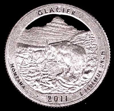 2011-S Montana Glacier National Park Quarter Gem Silver Proof