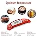 Instant Read Meat Thermometer-Super Fast Accurate Digital Cooking Thermometer by DIMESHY,Barbecue thermometer for kitchen Cooking, Grill smoker, Baking, Milk