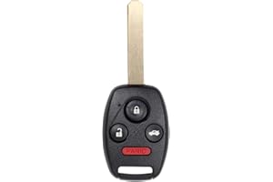 StandardAutoPart Replacement Remote Head Key Compatible with Honda Civic 2006 2007 2008 2009 2010 2011 N5F-S0084A (4 Button)