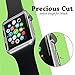 Apple Watch Case 38mm, Apple Watch Screen Protector, Full Coverage TPU iWatch Case, Scratch Proof iWatch Screen Protector for Apple Watch Series 1/2/3 (38mm)