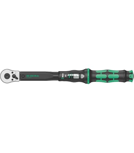Wera 05075623001 Click-Torque C 4 Torque Wrench with Reversible 