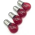 HEARSO 4Pcs 1157 12v Light Bulb Auto Car Brake Stop Signal Turn Tail Lamp S8 Lot (Red), ‎‎1016,1034,1076,1130