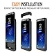 Galaxy S8 Plus Battery Case Compatible with Qi Wireless Charging, Alpatronix BX430plus 6.2-inch 5000mAh Slim Rechargeable Protective Portable Charger Cover for Samsung Galaxy S8+ [Android 8.0] - Black
