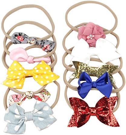 Baby Girl Headbands with Bow, Hairbands for Girls,Newborn,Toddler and Children