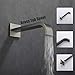 Bathtub Shower Faucet.Brushed Nickel Shower Faucets Sets Complete.10IN Rain Shower System.All Metal Shower Fixtures.Shower Rough Valve Body Included