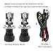 H4 Hid Bulbs 8000K 35w 9003 Xenon Headlight Bulb Bi xenon Light Kit High Low Dual Beam Replacement for Auto Car Automotive Pack of 2