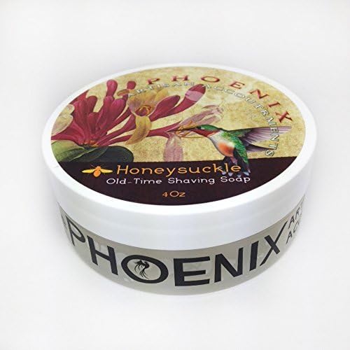 Honeysuckle Handcrafted Shaving Soap - Phoenix Artisan Accoutrements by Phoenix Artisan Accoutrements