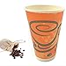 Disposable Hot Beverage Paper Cups, Insulated Cups, 150 pieces, 12 Oz. Ideal for Hot Drinks, Hot Coffee, Hot Chocolate, Latte, Hot Lemonade, Hot Juice | GIU&LO |