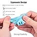 Pencil Grips for Kids Handwriting, Pencil Grips for Toddlers 2-4 Years, Pen Grips Trainer for Beginners Preschoolers Kindergarten Children(4 Grips with 4 Clips)