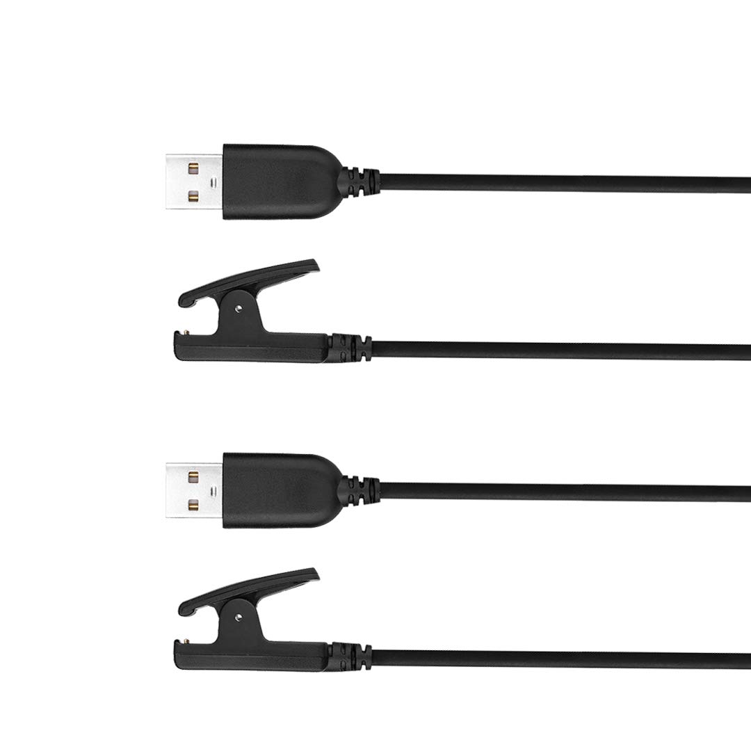 VFAN Charger Clip Cable for Garmin Forerunner 235/35/230/735XT/630/645 Music/Approach G10 S20/Vivomove HR Watch Charging Cord Data Sync