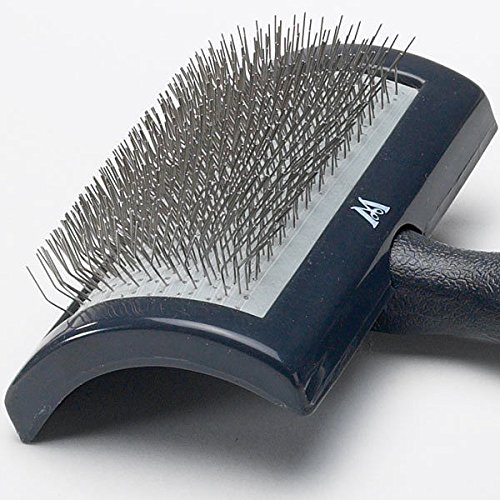 Millers Forge Universal Curved Slicker Brush Large for Dog Professional Grooming - Image 4