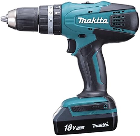 Makita HP457DWE - Taladro Percutor A Bateria 18V Litio-Ion 1