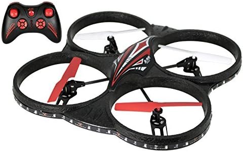 Tech Toyz Aerodrone 4-Channel 2.4 Ghz Wireless Indoor/Outdoor Quadcopter - Red by Tech Toyz