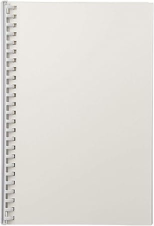 Amazon 無印良品 ポリプロピレンカバー台紙に書きこめるアルバム フリー台紙 タイプ 15枚 30ページ 白 文房具 オフィス用品 文房具 オフィス用品