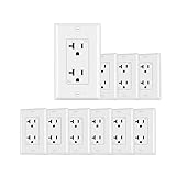 Micmi 20A Wall Outlet Socket, Decorative Receptacle