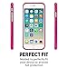 Goospery i-Jelly for Apple iPhone 7 Plus Case (2016) Slim Thin Rubber Case (Metallic HotPink) IP7P-IJEL-HPNK
