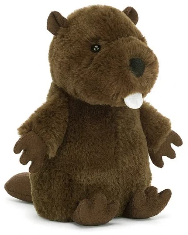 Jellycat Nippit Beaver Collectable Plush Decoration