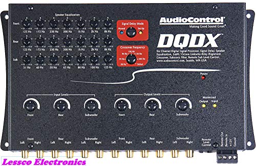 AudioControl DQDX Digital Signal Processor (Black)