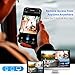 [500G Hard Drive] Hiseeu 5MP Wireless Security Camera System with One-Way Audio,4Pcs 5MP Outdoor/Indoor WiFi Surveillance Cameras, HD Video,Night Vision, Weatherproof,Motion Detection,DC12V Power Cord
