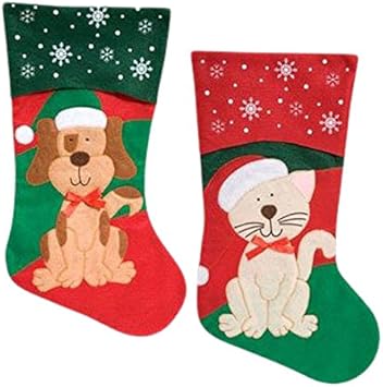 Gbi Animaux De Compagnie Chaussette De Noel Pour Chien Ou Chat De Votre Choix Rouge Vert Amazon Fr Cuisine Maison