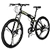 Eurobike Mountain Bike EURG7 21 Speed 27.5 Inches K Wheel Dual Suspension Folding Bike Dual Disc Brake MTB Bicycle Greenthumb 4