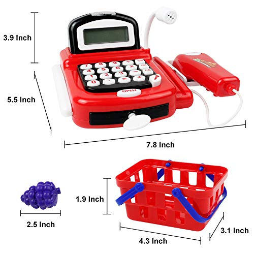 5 Fajiabao+Register+Pretend+Calculator+Vegetables