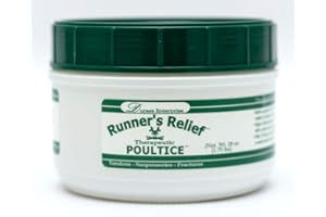 RUNNER'S RELIEF Therapeutic Poultice Tightener | Treatment for Bowed Tendon Injury | Natural Soothing Clay for All Horse | Horse Health All Breeds | use on Tendons, Ankles, Hooves, Ligaments