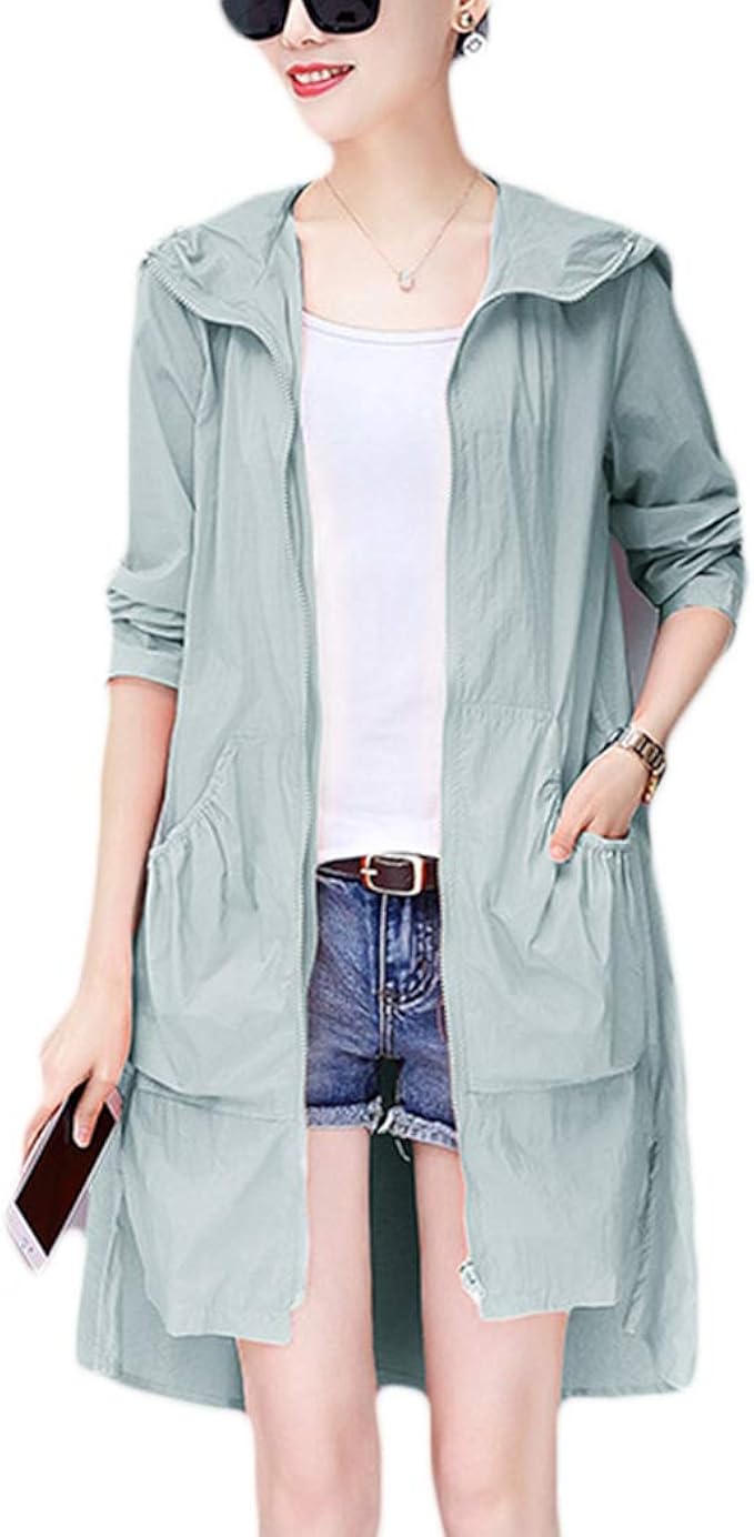 summer jacket with hood womens