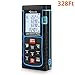 Tacklife Portable Laser Measure 328Feet min/in/ft Laser Distance Meter Digital Rangefinder with Bubble for Pythagorean Mode, Area&Volume Calculation Laser Measuring Tool for Indoor and Outdoor.