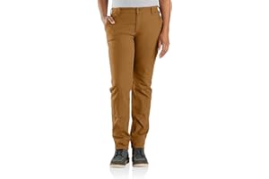 Carhartt Womens Rugged Flex Relaxed Fit Canvas Double-Front Pant